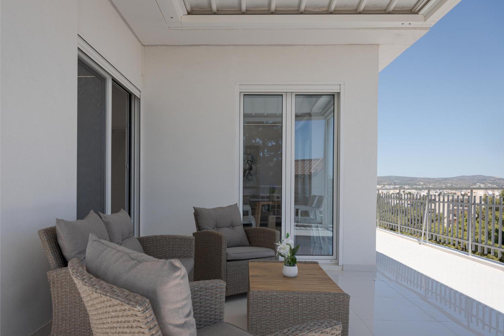 Athenian Riviera Penthouse Apartment فاركيزا المظهر الخارجي الصورة