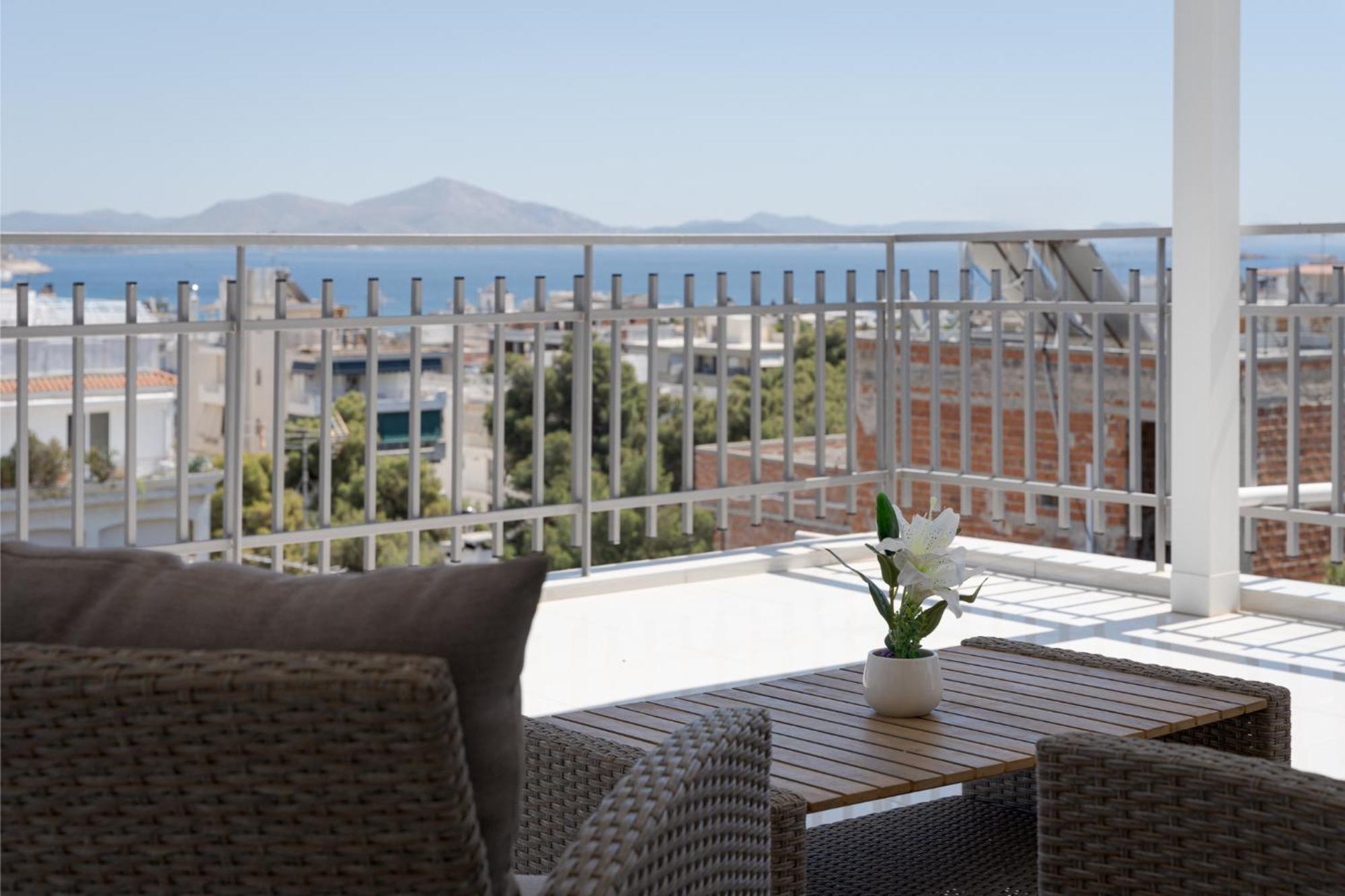Athenian Riviera Penthouse Apartment فاركيزا المظهر الخارجي الصورة